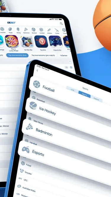 1xBet - Casino Betting Screenshot